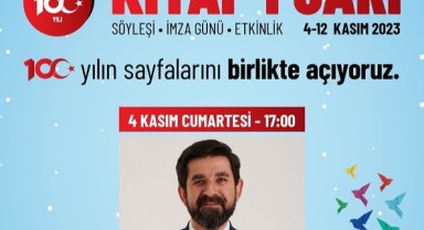 EXPO 2023 Kitap Fuarı’nın ilk konuğu Serdar Tuncer..