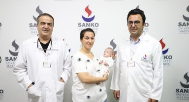 SANKO’da Bebeğe kalp Ameliyatı yapıldı..