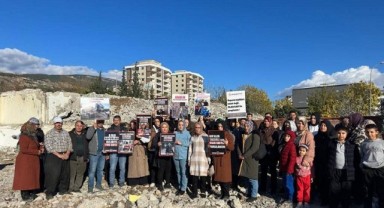 44 kişiye mezar olan sitenin mağdurları adalet istedi..