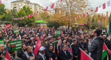 Kahramanmaraş’ta 10 bin Kişilik Gazze Mitingi Gökleri İnletti
