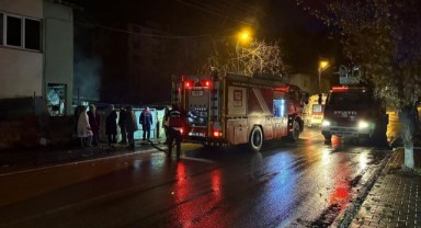 Müstakil evde çıkan yangın paniğe neden oldu