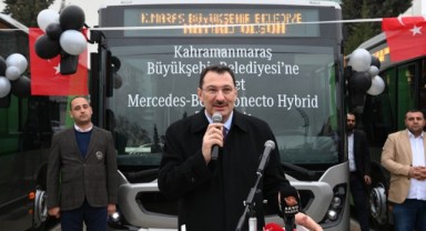 Toplu Taşıma Filosuna 10 Yeni Hibrit Otobüs Kazandırıldı