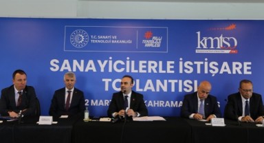 Sanayi ve Teknoloji Bakanı Kacır, KMTSO’da İş Dünyasıyla Buluştu..