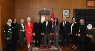 Yeşilay’dan Başkan Güngör’e Ziyaret..