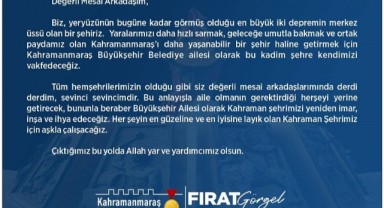 Başkan Görgel: “Kahraman Şehrimiz İçin Aşkla Çalışacağız”..