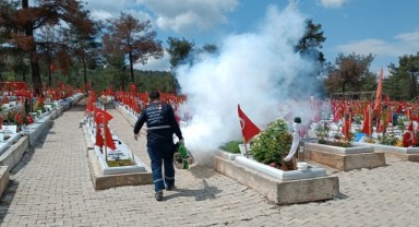 Ortak Kullanım Alanları Ramazan Bayramı Öncesi Dezenfekte Ediliyor..