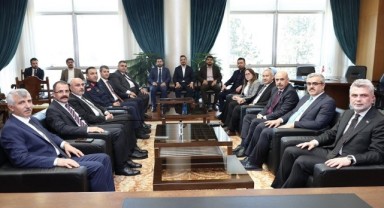Şehir Protokolünden Başkan Görgel’e Hayırlı Olsun Ziyareti..