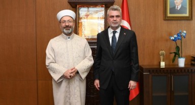 Başkan Görgel, Diyanet İşleri Başkanı Erbaş’ı Ağırladı