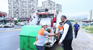 Başkan Toptaş, 1 Mayıs da emekçileri yalnız bırakmadı..