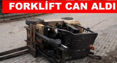 Forklift Kazası: Bir İşçi Hayatını Kaybetti..