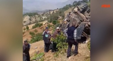 Kahramanmaraş’ta iş makinesi operatörü kendi aracının altında kaldı
