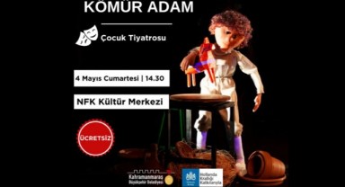“Kömür Adam” Minik İzleyicilerini Bekliyor