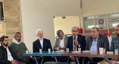 Rektör Prof. Dr. Alptekin Yasım, “KSÜ Gazze Nöbeti”ni Ziyaret Etti