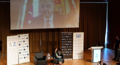 Başkan Toptaş, Bahçeşehir Üniversitesi Yerel Yönetimler Akademisi’ne konuk oldu