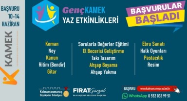Büyükşehir Belediyesi, yaz tatilinde çocuk ve gençlere yönelik çeşitli kurslar düzenleyecek