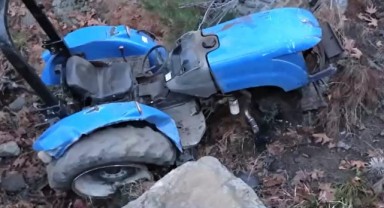 Elbistan’da kendi kullandığı traktörün altında kalan çocuk öldü