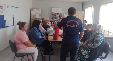 İtfaiye, Vatandaşlara Yönelik Eğitim ve Tatbikatlarını Sürdürüyor