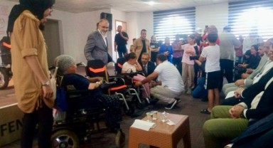 Kahramanmaraş’a Belçika’dan akülü tekerlekli sandalye desteği