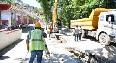 Şehir Merkezinin Yeni Şebeke Hatlarının İmalatı Sürüyor