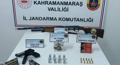 Afşin’de düğün magandası yakalandı 