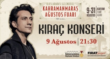 Geleneksel Ağustos Fuarı, 9 Ağustos’ta Kıraç Konseriyle Kapılarını Açacak 