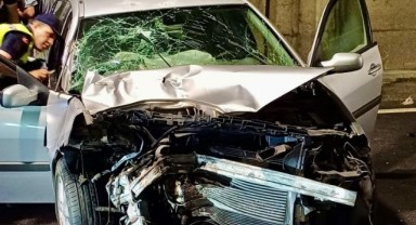 Kahramanmaraş’ta otomobil kamyona arkadan çarptı: 2 yaralı