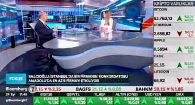 Balcıoğlu, “Şuan sanayi sektörü batmamaya çalışıyor”..