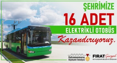Büyükşehir, 16 Elektrikli Otobüs Alıyor...
