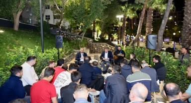 Başkan Hanifi Toptaş, gençlerle buluştu..