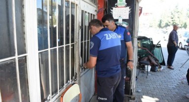 Dulkadiroğlu’nda Ruhsatsız Kaçak Faaliyet Gösteren Suriyelilerin İş Yerleri Mühürlendi 