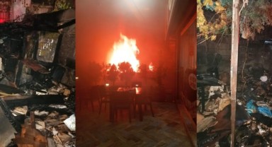 Kahramanmaraş’ta hurdalık yangını korkuttu