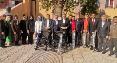 Kahramanmaraş’ta Depremzedelere Tekerlekli Sandalye Desteği 