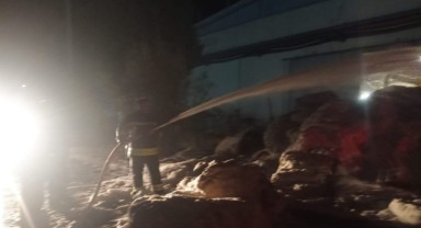 Kahramanmaraş’ta itfaiyenin zamanında müdahalesi felaketi önledi