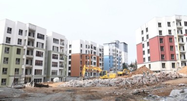 Başkanlar Binevler’deki Toplu Konut Alanını İnceledi 