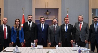 Buluntu, Cumhurbaşkanı Yardımcısı Yılmaz’ı Ziyaret Etti..