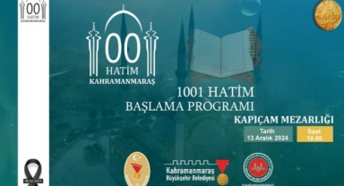 Deprem Şehitleri 1001 Hatim ile Anılacak