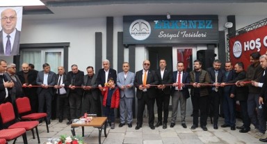 Erkenez Mahallesi Çok Amaçlı Sosyal Tesisi Açıldı..