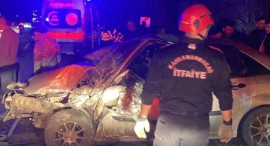Kahramanmaraş’ta aynı anda kaza yaptılar 