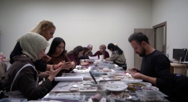 Kursiyerler KAMEK’te Kendi Eserlerini Oluşturma Fırsatı Buluyor