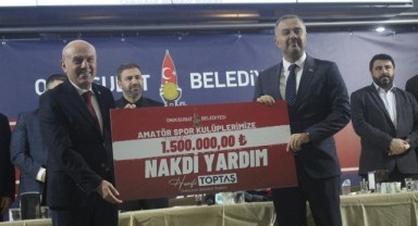 Onikişubat Belediyesi Amatör Spor Kulüplerine 1.500.000 TL Maddi Destek Sağladı!..