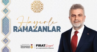 Başkan Görgel, “Ramazan-ı Şerif’imiz Mübarek Olsun”..