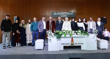 Başkan Toptaş 25 çiftin mutluluğuna ortak oldu, kendi rekorunu kırdı..