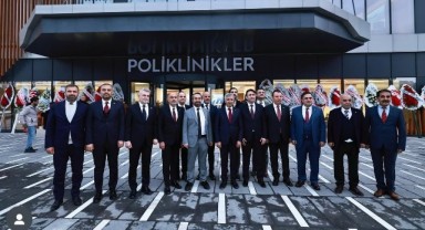 Şehir Protokolünden HG Hospital'a ziyaret 