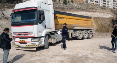 Büyükşehir’den Hafriyat Araçlarına Sıkı Denetim..