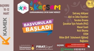 Büyükşehir’in Çocuk Sanat Merkezi Yeni Katılımcılarını Bekliyor..