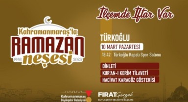 Büyükşehir’in Ramazan Sofrası 10 Mart’ta Türkoğlu’nda Kurulacak..