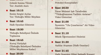 Türkoğlu’nda hafta sonu dev etkinlik..