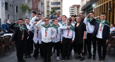 Onikişubat Belediyesi'nden anlamlı asker uğurlaması..
