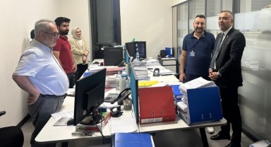 Başkan Toptaş’tan Yerinde Dönüşüm mesaisi yapan personele ziyaret..