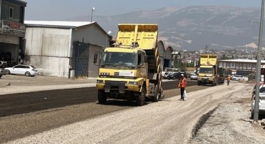 Büyükşehir, Yeni Sanayi Sitesi’ni Etaplar Halinde Asfaltlıyor..